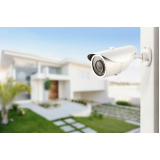 câmera de segurança externa para residência preço Condomínio Vista Alegre